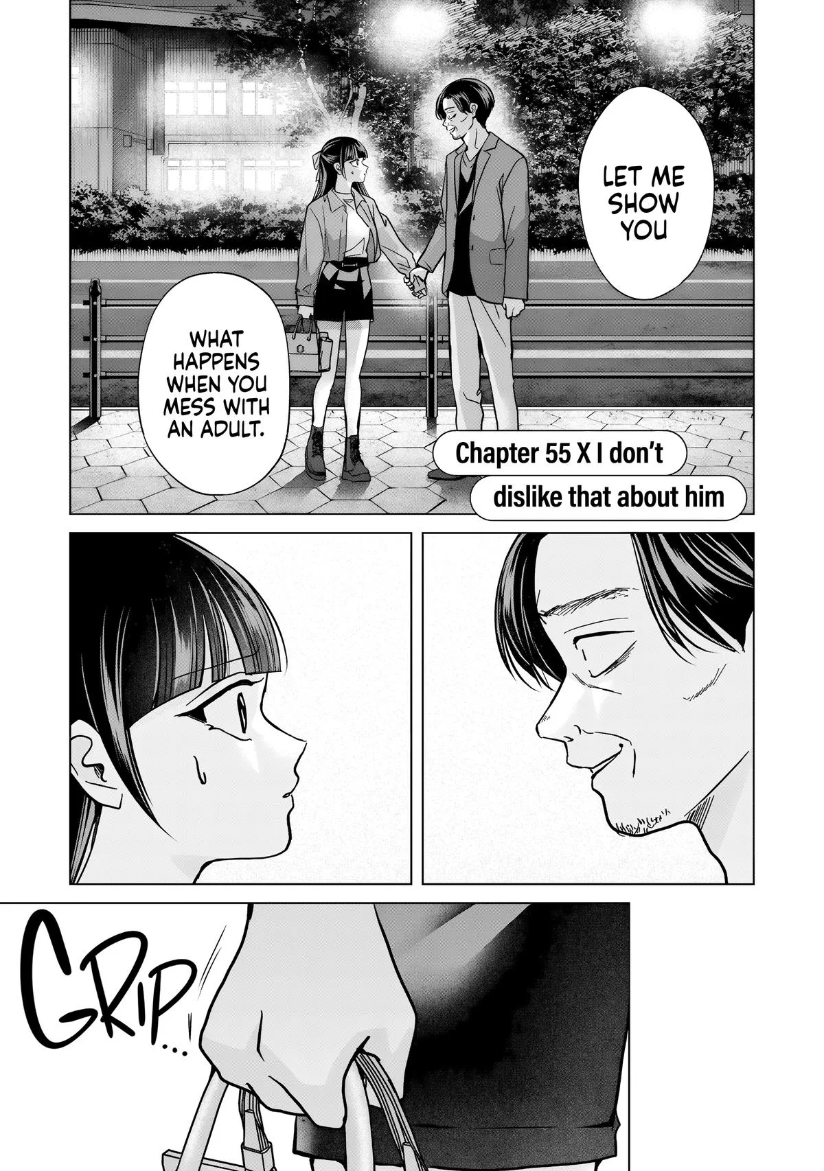 Kusunoki's Flunking Her High School Glow-Up - Chapter 55 - Page 1