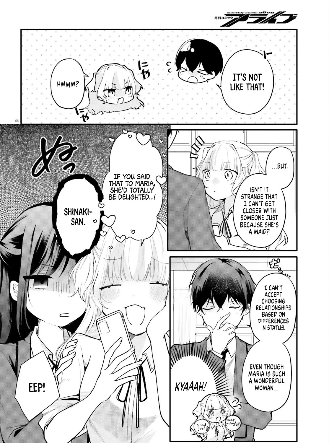 My maid looks like the girl I like in my class - Chapter 5 - Page 11