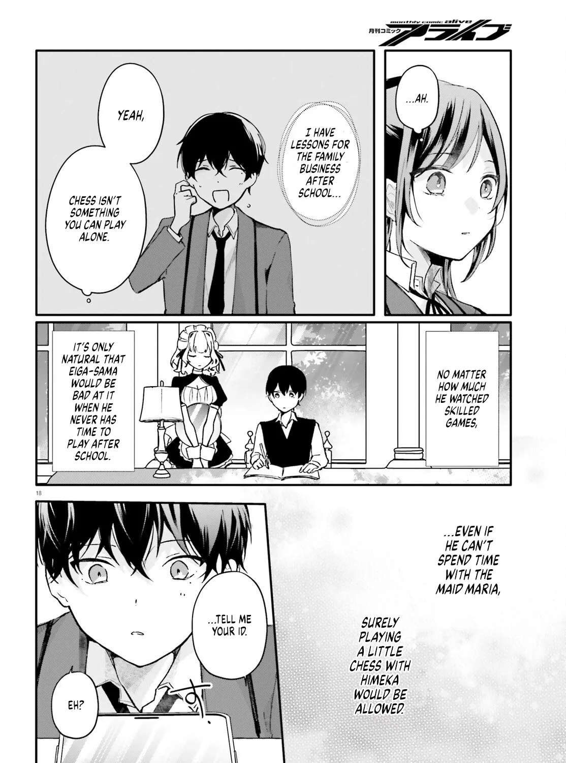 My maid looks like the girl I like in my class - Chapter 5 - Page 35