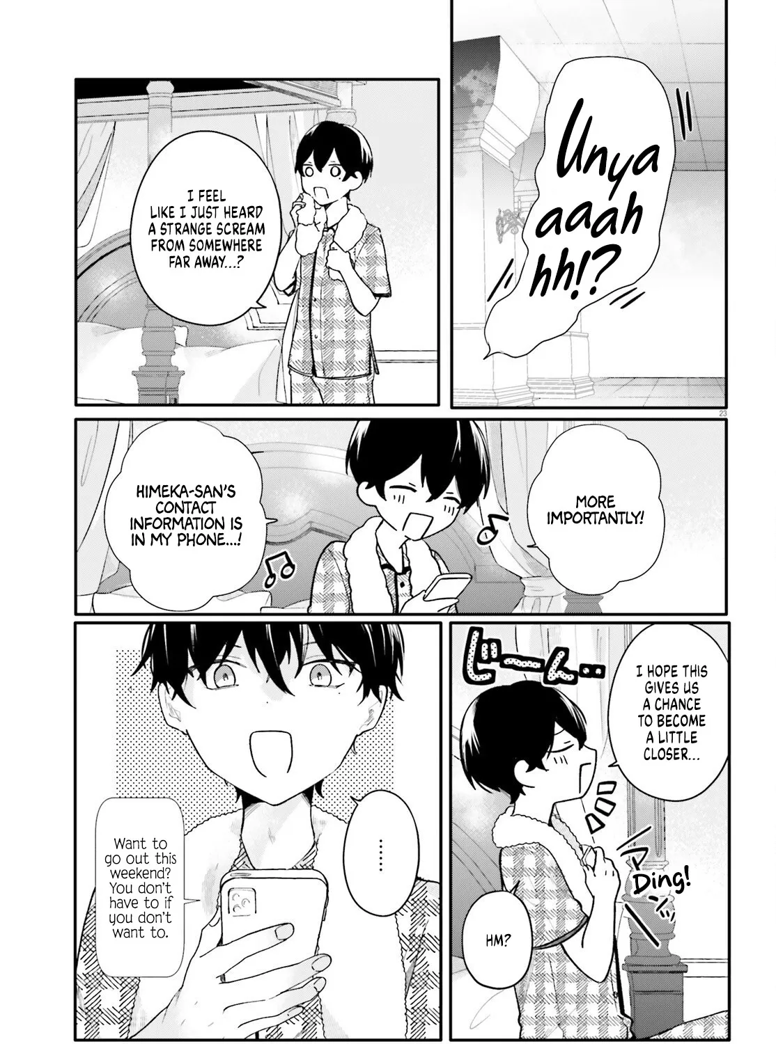 My maid looks like the girl I like in my class - Chapter 5 - Page 45
