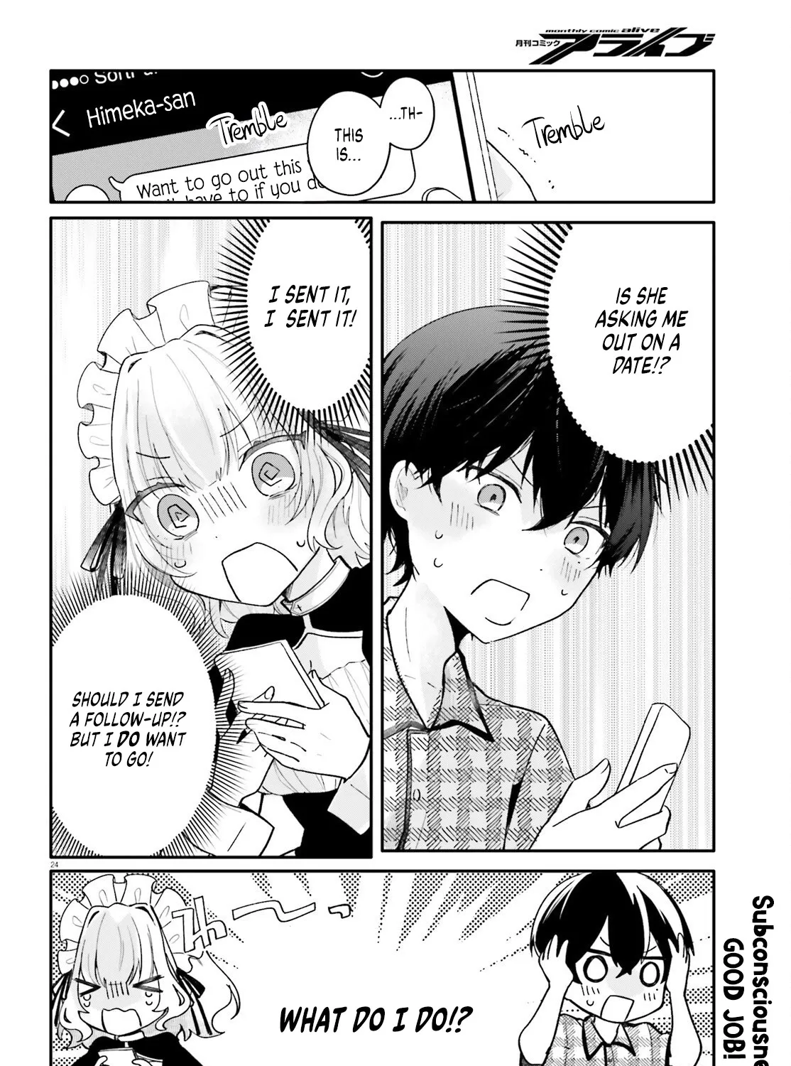 My maid looks like the girl I like in my class - Chapter 5 - Page 47