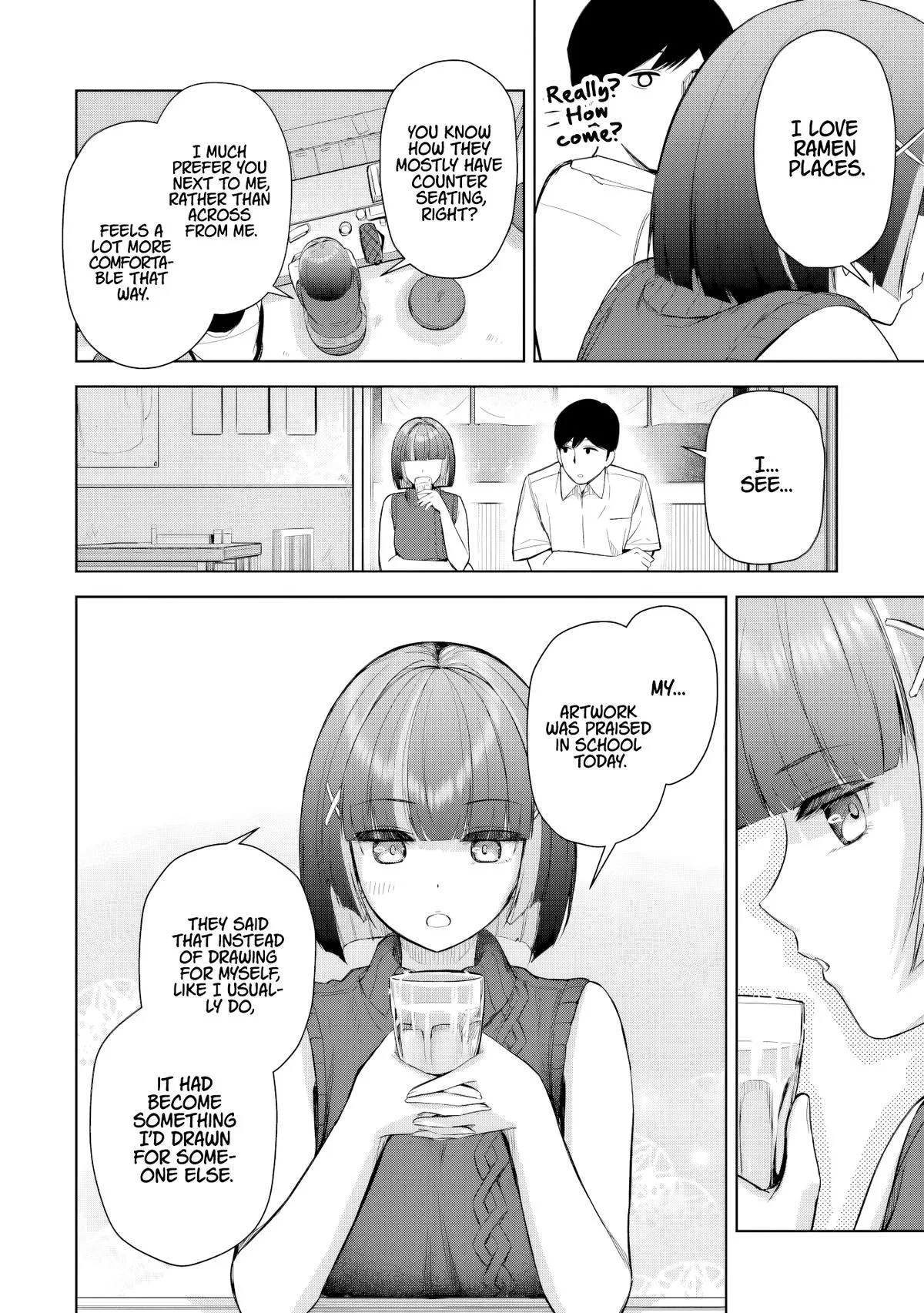 The Story of the Cool, Downer-type University Girl Beside Me at the Standing Bar - Chapter 9 - Page 16