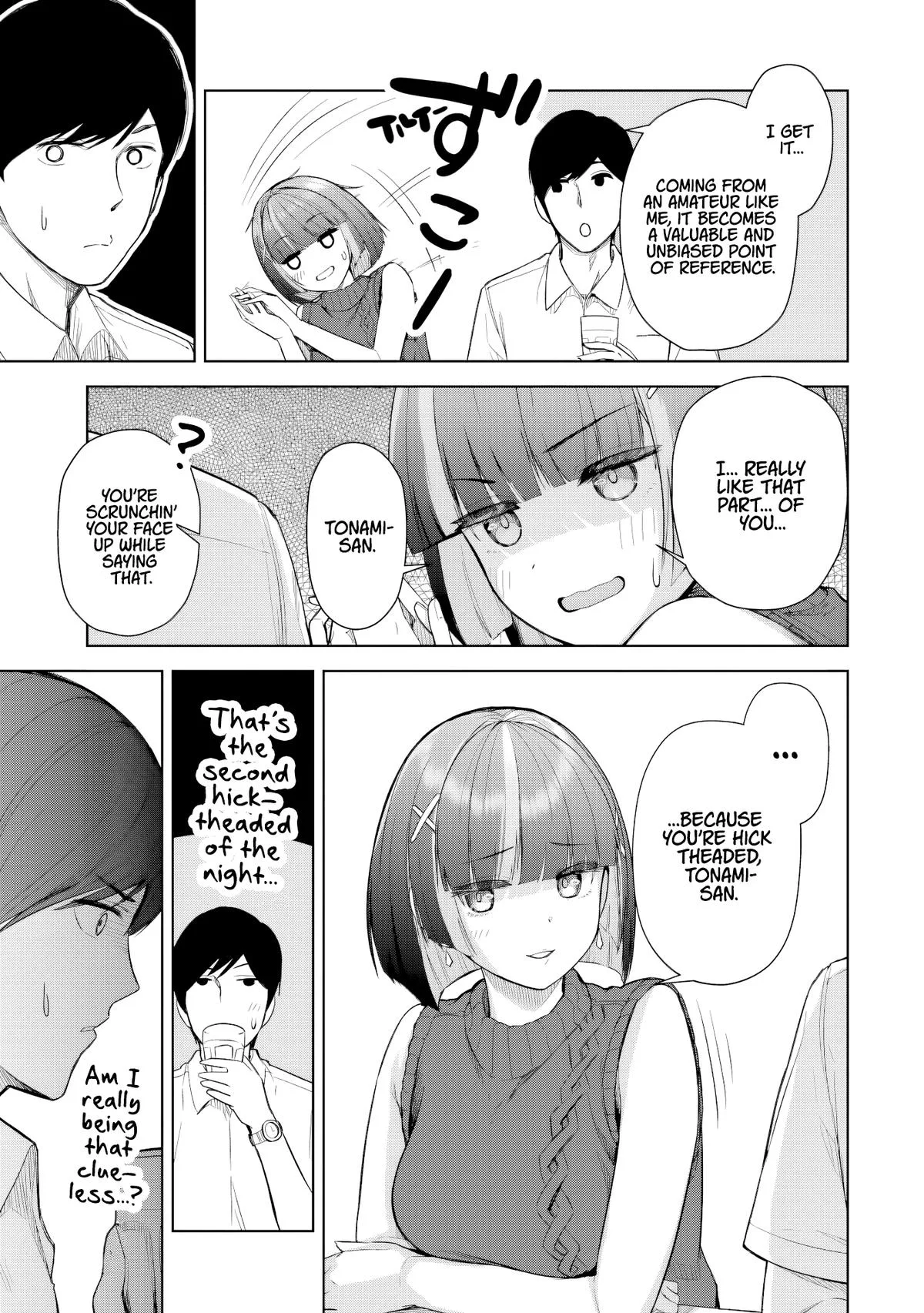 The Story of the Cool, Downer-type University Girl Beside Me at the Standing Bar - Chapter 9 - Page 19