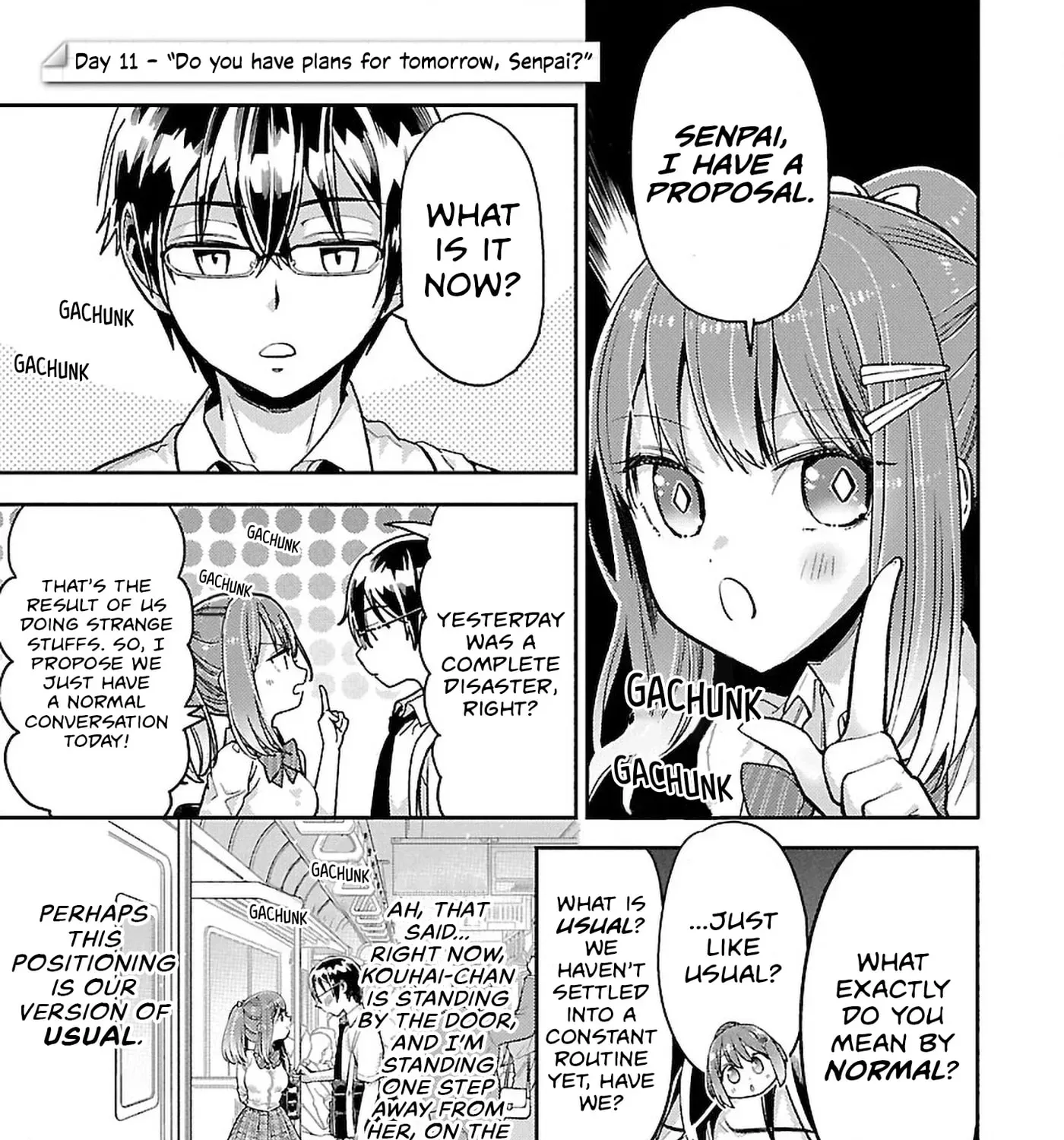 100 Things I Didn’t Know About My Senpai - Chapter 11 - Page 1
