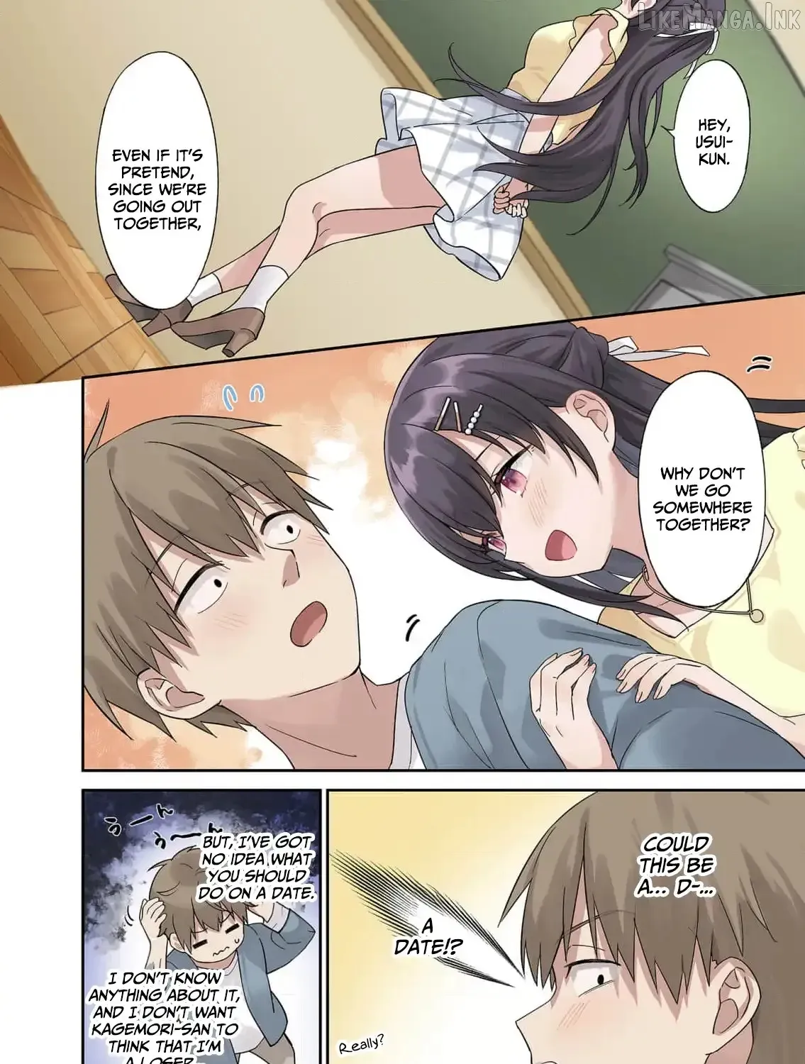 Lying Girlfriend Kagemori-san - Chapter 2 - Page 45