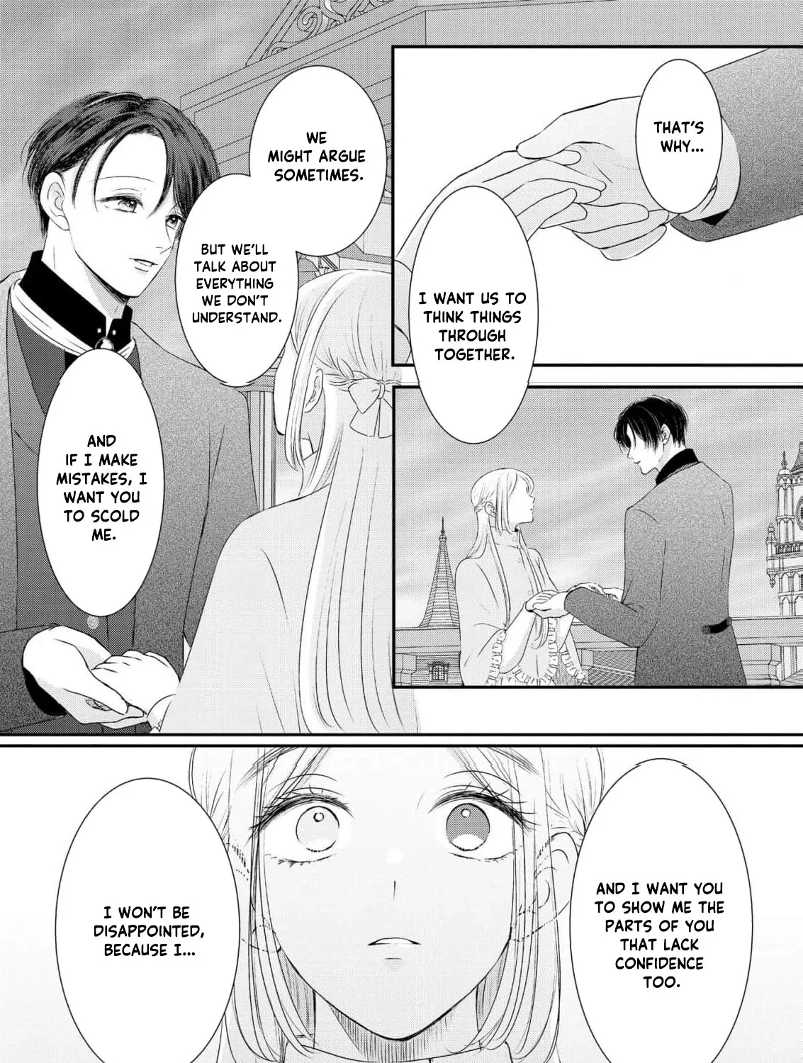 Kore kara Shiawase ni narimasu! Shiitagerare Reijou desu ga Tekitaikoku no Koushaku-sama ni Naze ka Dekiaisaretemasu - Chapter 23 - Page 39