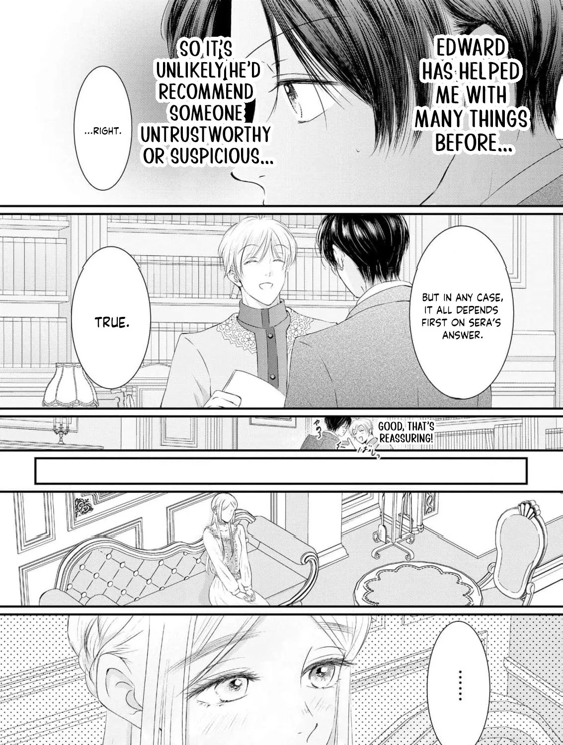 Kore kara Shiawase ni narimasu! Shiitagerare Reijou desu ga Tekitaikoku no Koushaku-sama ni Naze ka Dekiaisaretemasu - Chapter 24 - Page 19
