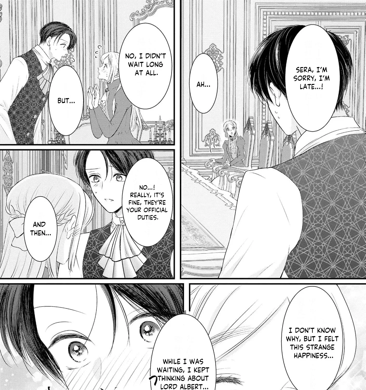 Kore kara Shiawase ni narimasu! Shiitagerare Reijou desu ga Tekitaikoku no Koushaku-sama ni Naze ka Dekiaisaretemasu - Chapter 25 - Page 35