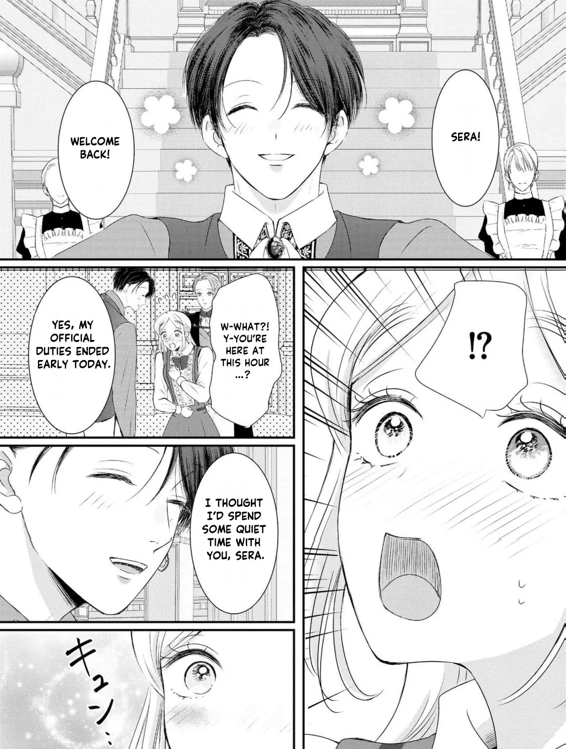Kore kara Shiawase ni narimasu! Shiitagerare Reijou desu ga Tekitaikoku no Koushaku-sama ni Naze ka Dekiaisaretemasu - Chapter 26 - Page 45