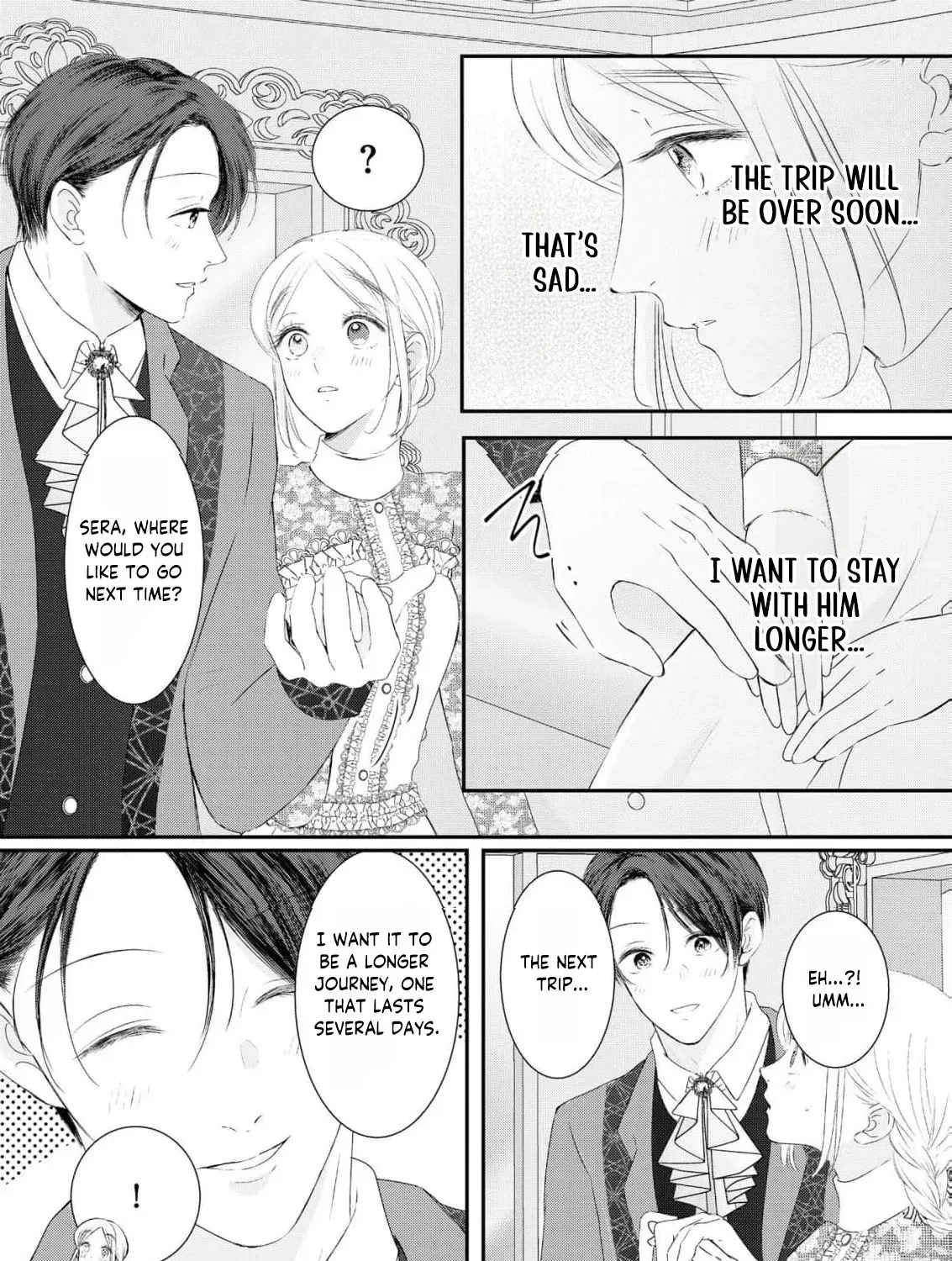 Kore kara Shiawase ni narimasu! Shiitagerare Reijou desu ga Tekitaikoku no Koushaku-sama ni Naze ka Dekiaisaretemasu - Chapter 30 - Page 53