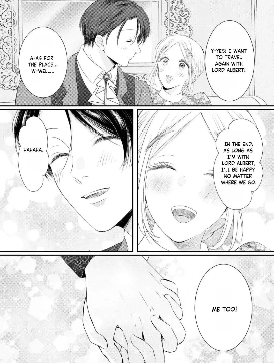 Kore kara Shiawase ni narimasu! Shiitagerare Reijou desu ga Tekitaikoku no Koushaku-sama ni Naze ka Dekiaisaretemasu - Chapter 30 - Page 55