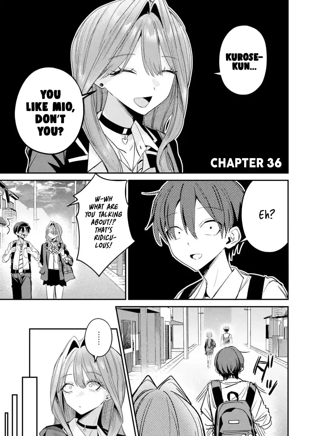 Haimiya-Senpai is Scary But Cute - Chapter 36 - Page 1
