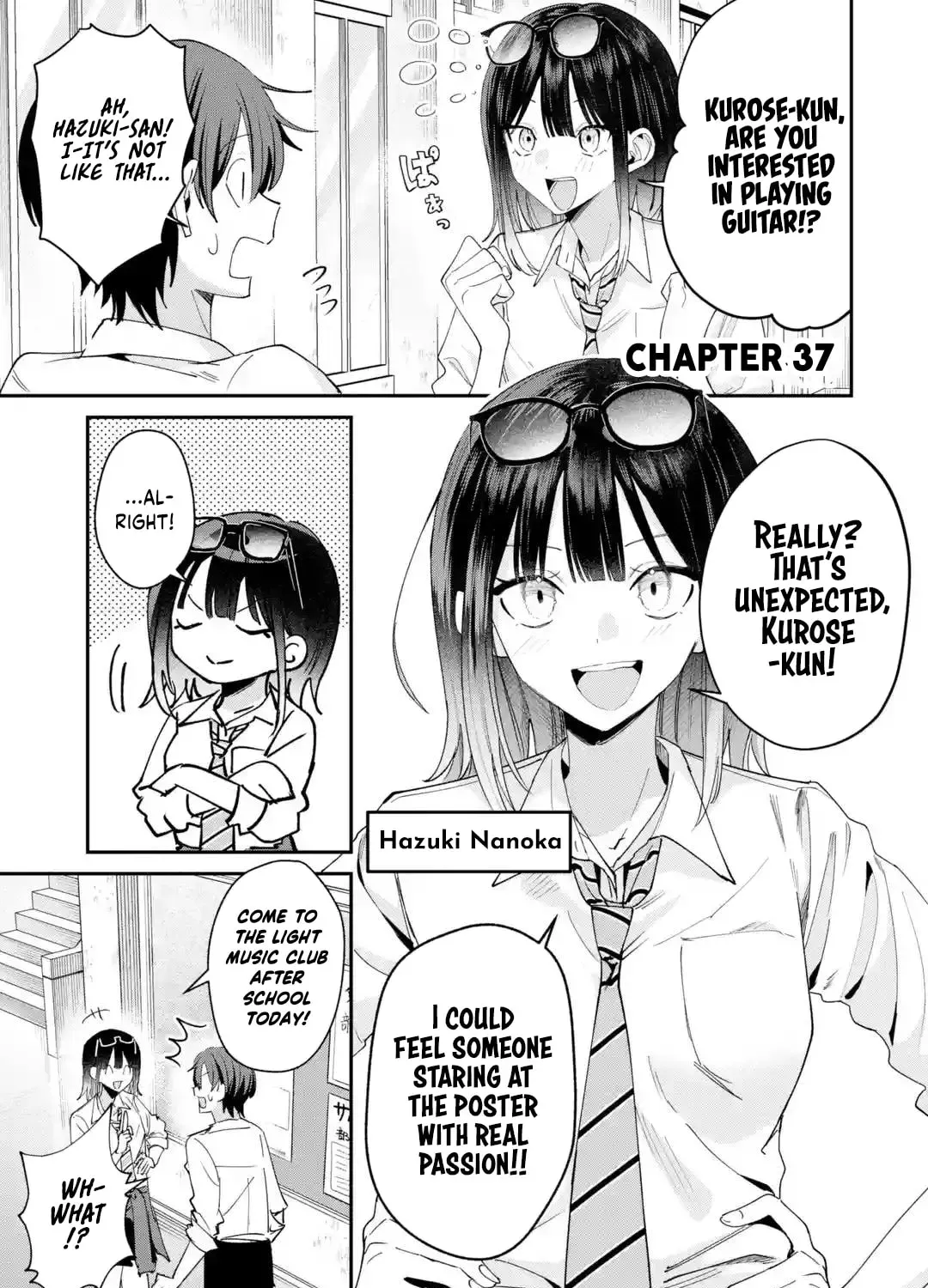 Haimiya-Senpai is Scary But Cute - Chapter 37 - Page 1