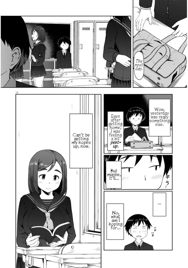 The Plain Mitsuba-san is Tempting Me - Chapter 1 - Page 14