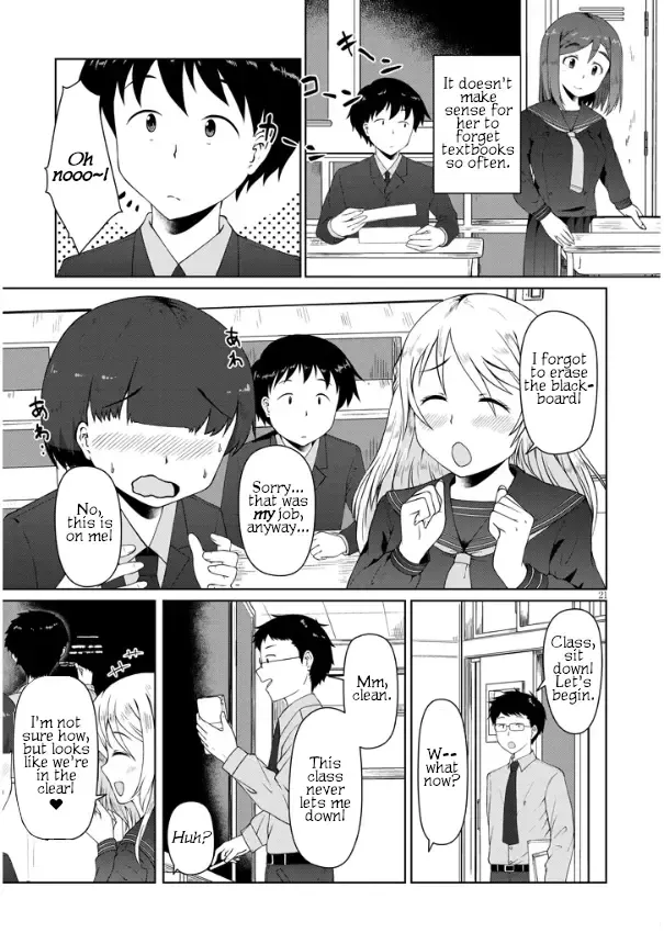 The Plain Mitsuba-san is Tempting Me - Chapter 1 - Page 21