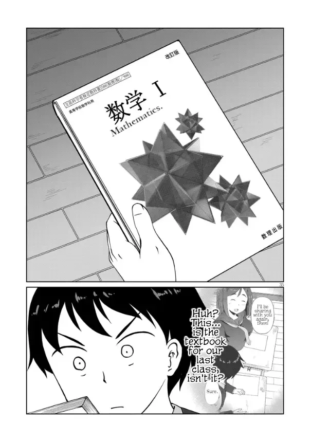 The Plain Mitsuba-san is Tempting Me - Chapter 1 - Page 35