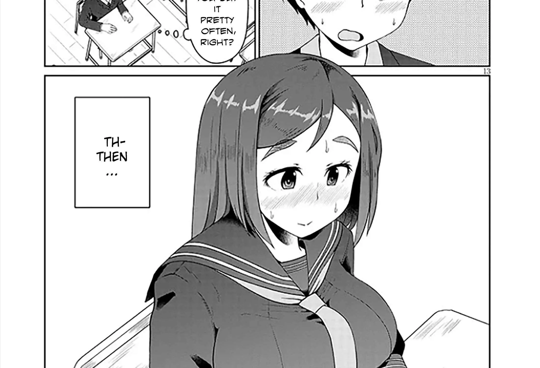 The Plain Mitsuba-san is Tempting Me - Chapter 2 - Page 38