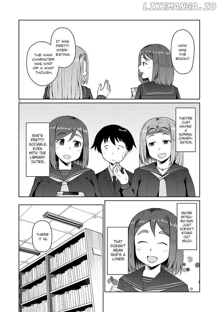 The Plain Mitsuba-san is Tempting Me - Chapter 3 - Page 8