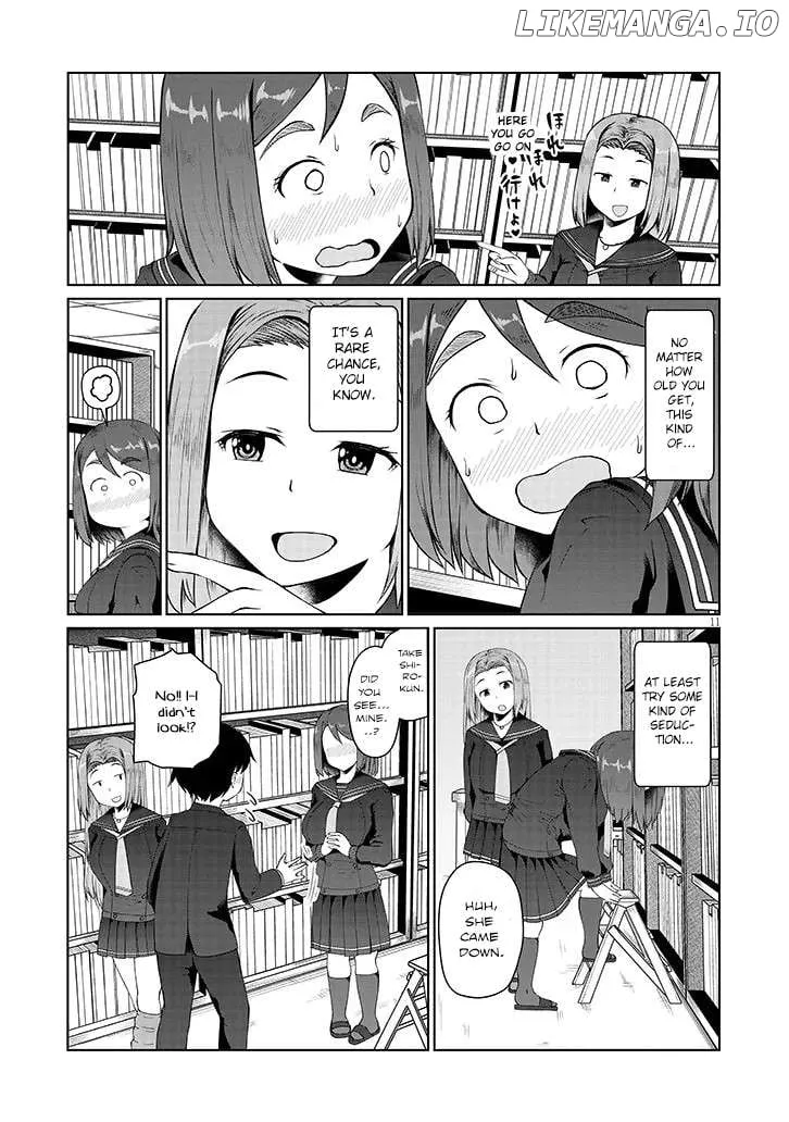 The Plain Mitsuba-san is Tempting Me - Chapter 3 - Page 11
