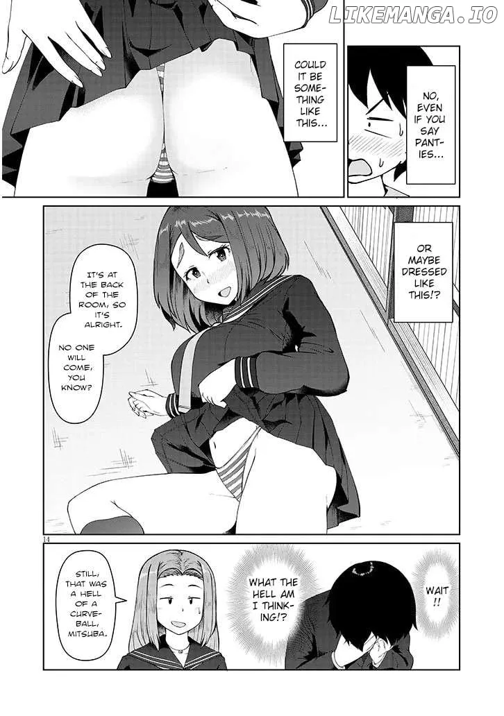 The Plain Mitsuba-san is Tempting Me - Chapter 3 - Page 14