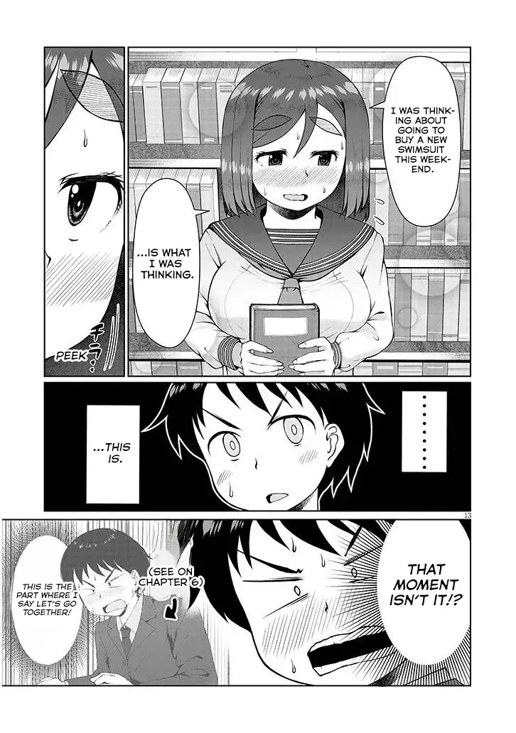 The Plain Mitsuba-san is Tempting Me - Chapter 9 - Page 13