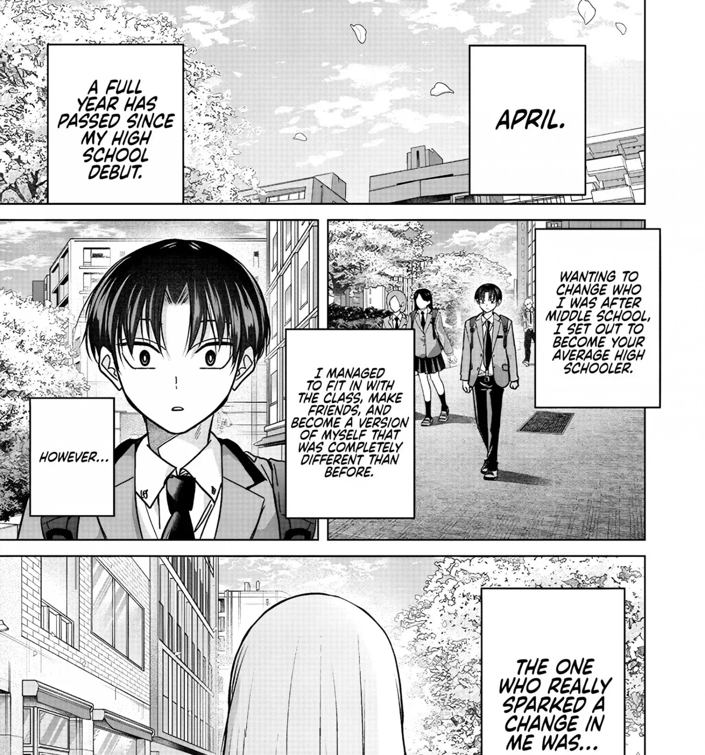 Kusunoki's Flunking Her High School Glow-Up - Chapter 56 - Page 1