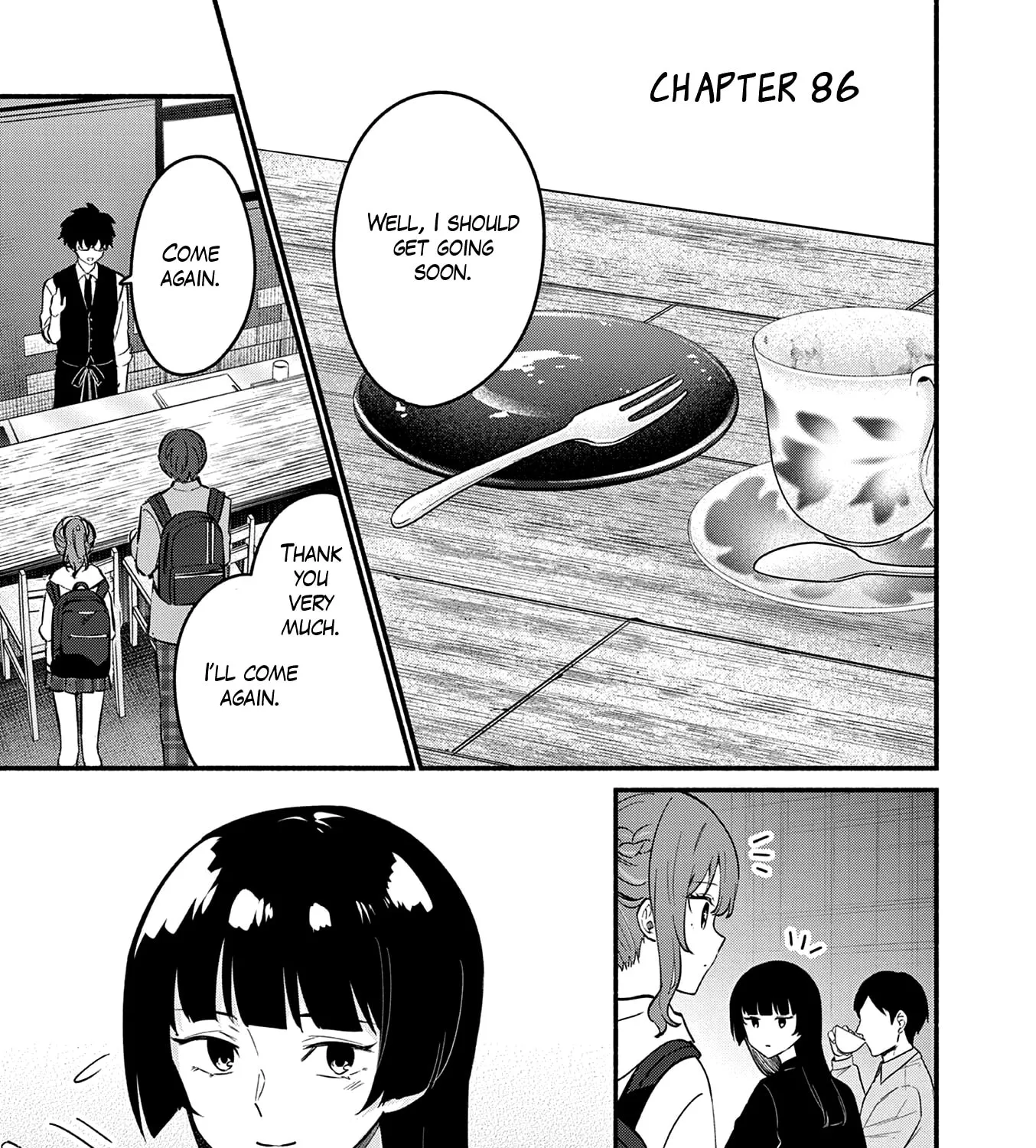 Shiotaiou no Sato-san ga Ore ni dake Amai - Chapter 86 - Page 1
