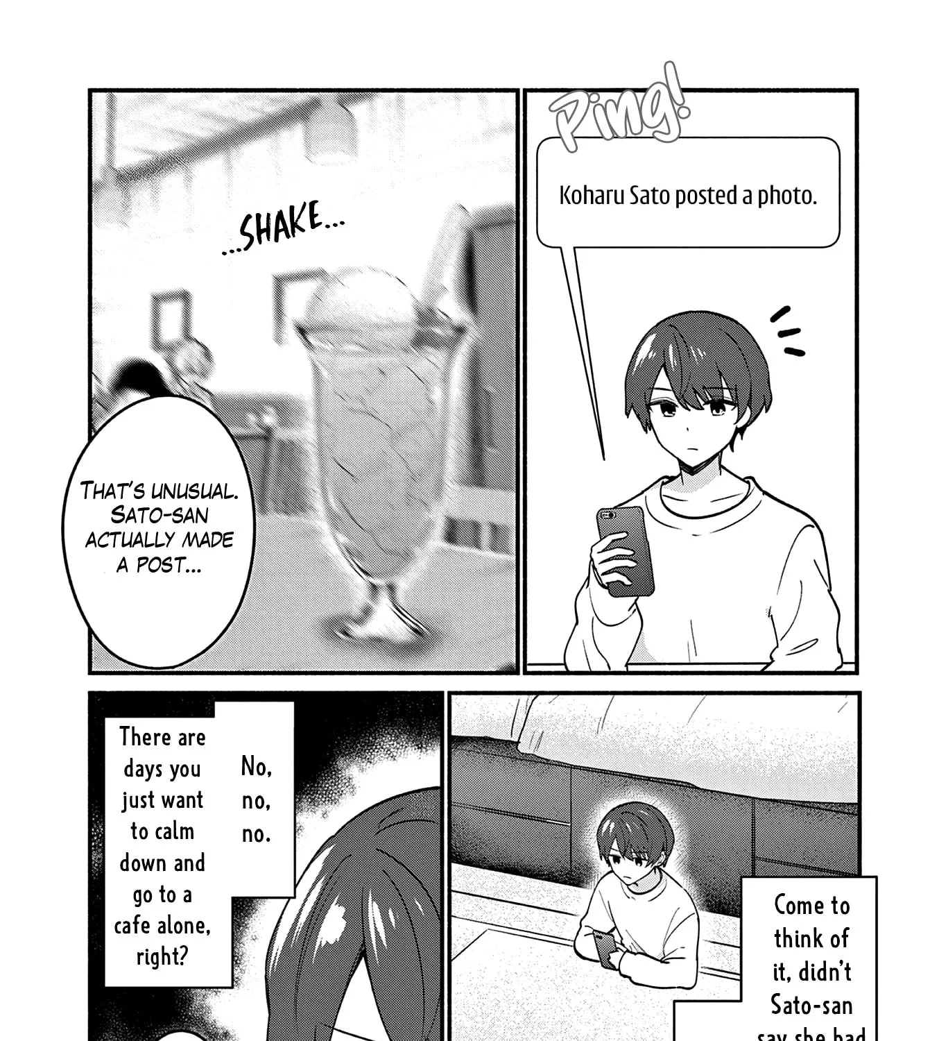 Shiotaiou no Sato-san ga Ore ni dake Amai - Chapter 87 - Page 15