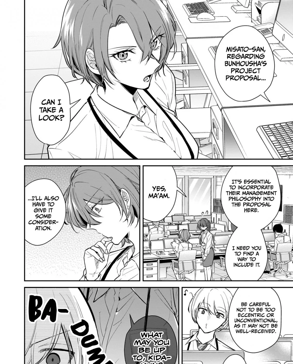 Misato-san is a Bit Cold Towards Her Boss Who Pampers - Chapter 3 - Page 3