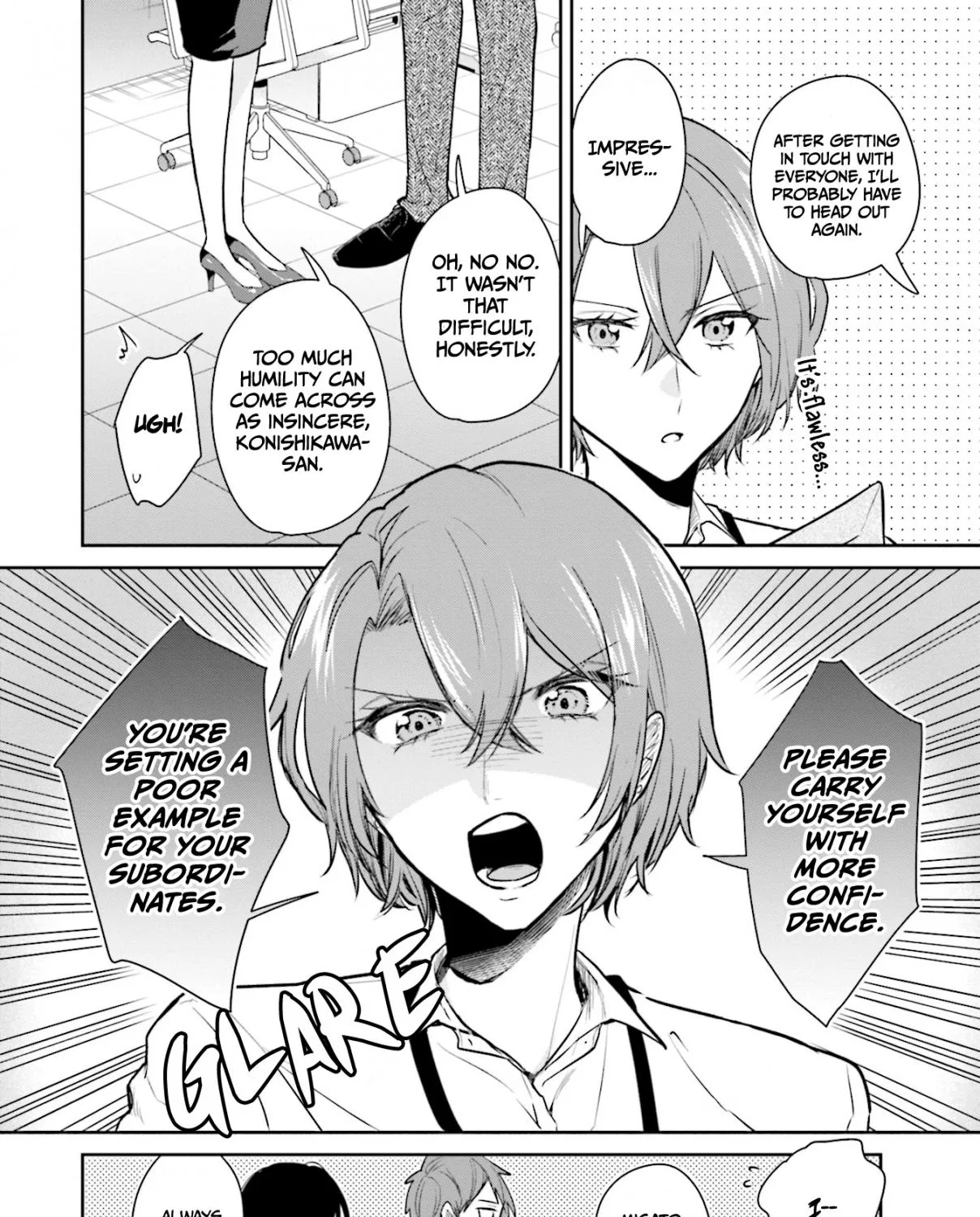 Misato-san is a Bit Cold Towards Her Boss Who Pampers - Chapter 3 - Page 7