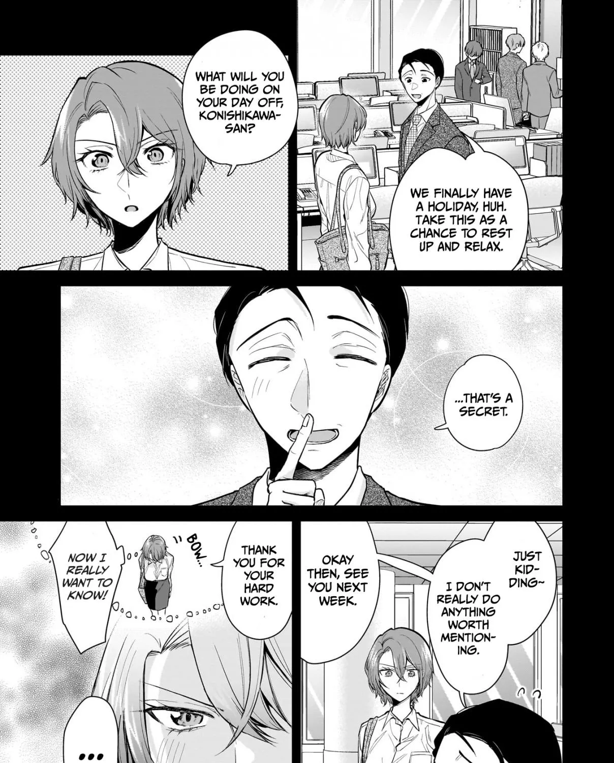 Misato-san is a Bit Cold Towards Her Boss Who Pampers - Chapter 4 - Page 5