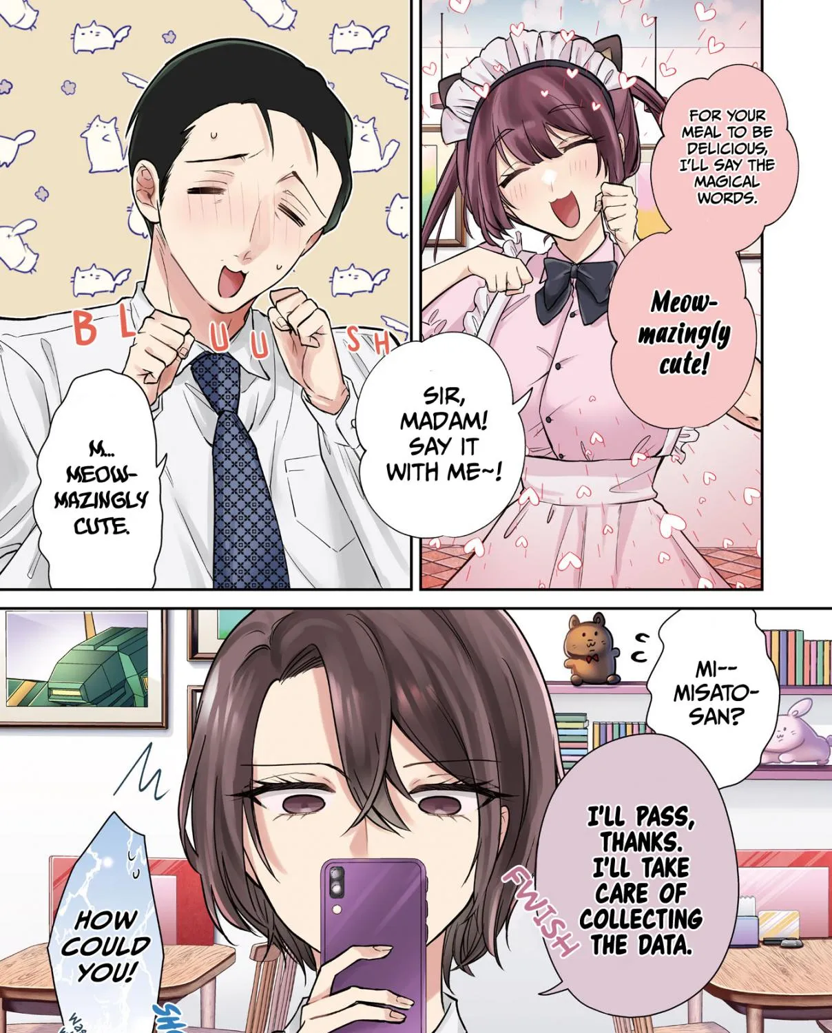 Misato-san is a Bit Cold Towards Her Boss Who Pampers - Chapter 5 - Page 1