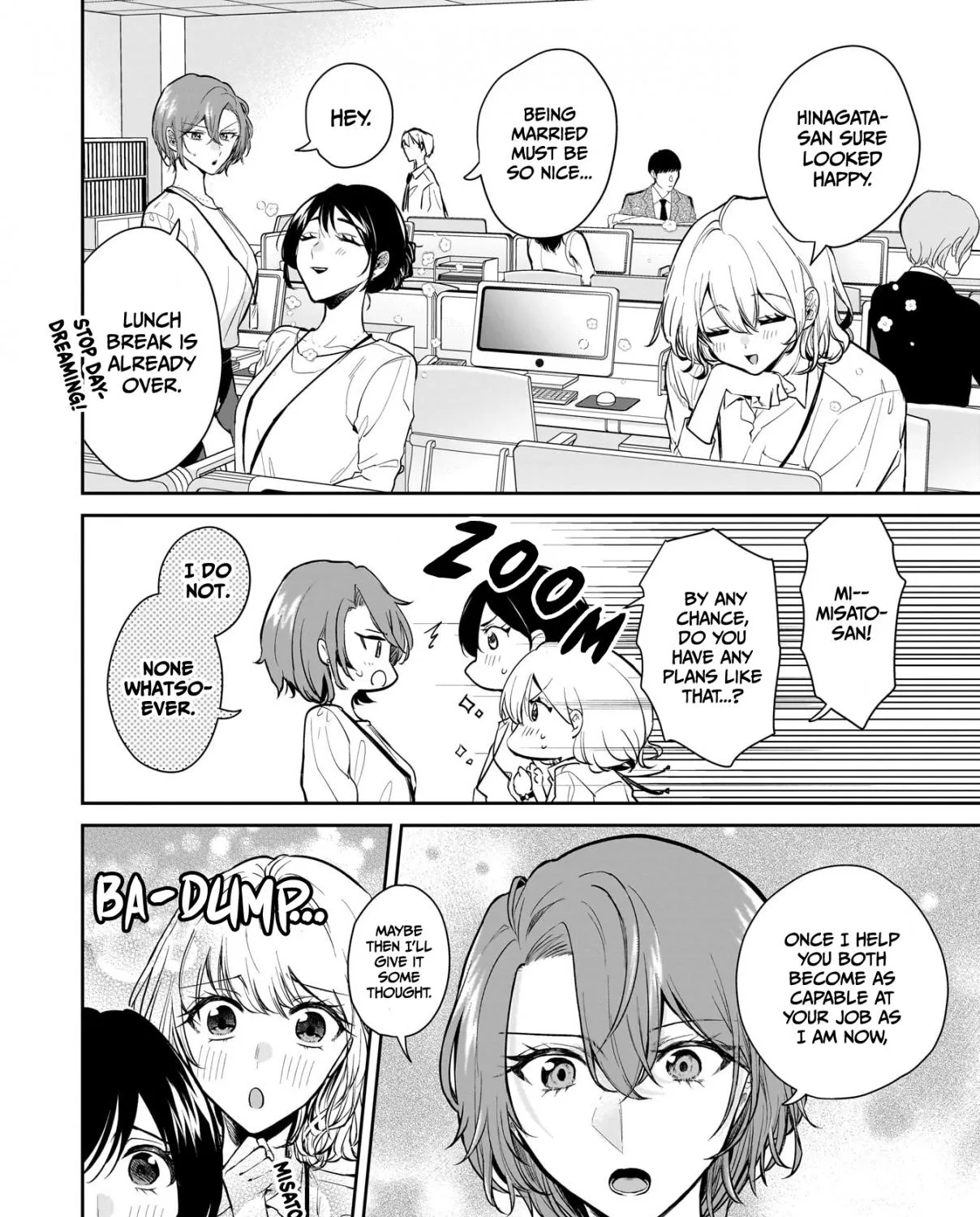 Misato-san is a Bit Cold Towards Her Boss Who Pampers - Chapter 6 - Page 7