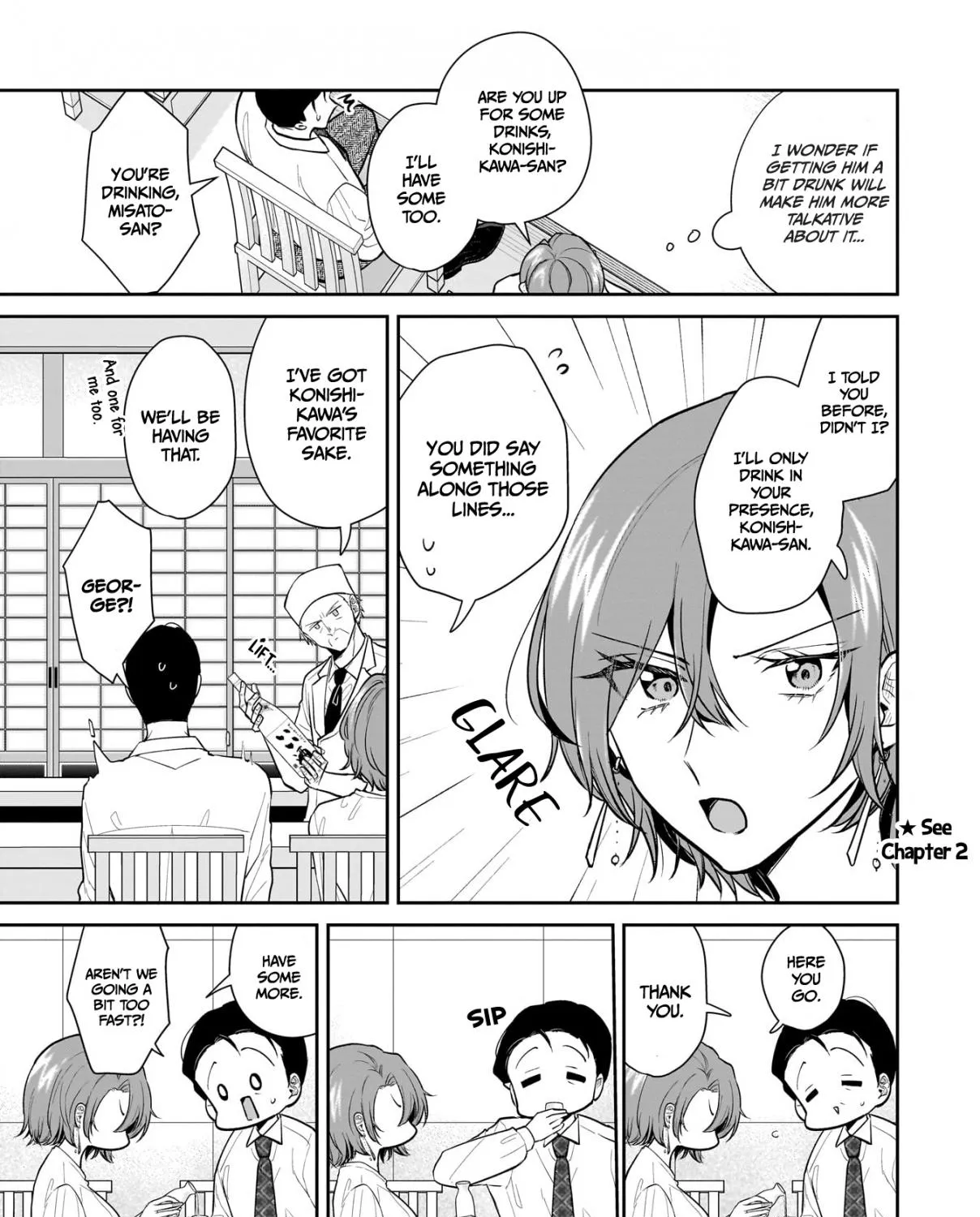 Misato-san is a Bit Cold Towards Her Boss Who Pampers - Chapter 7 - Page 17