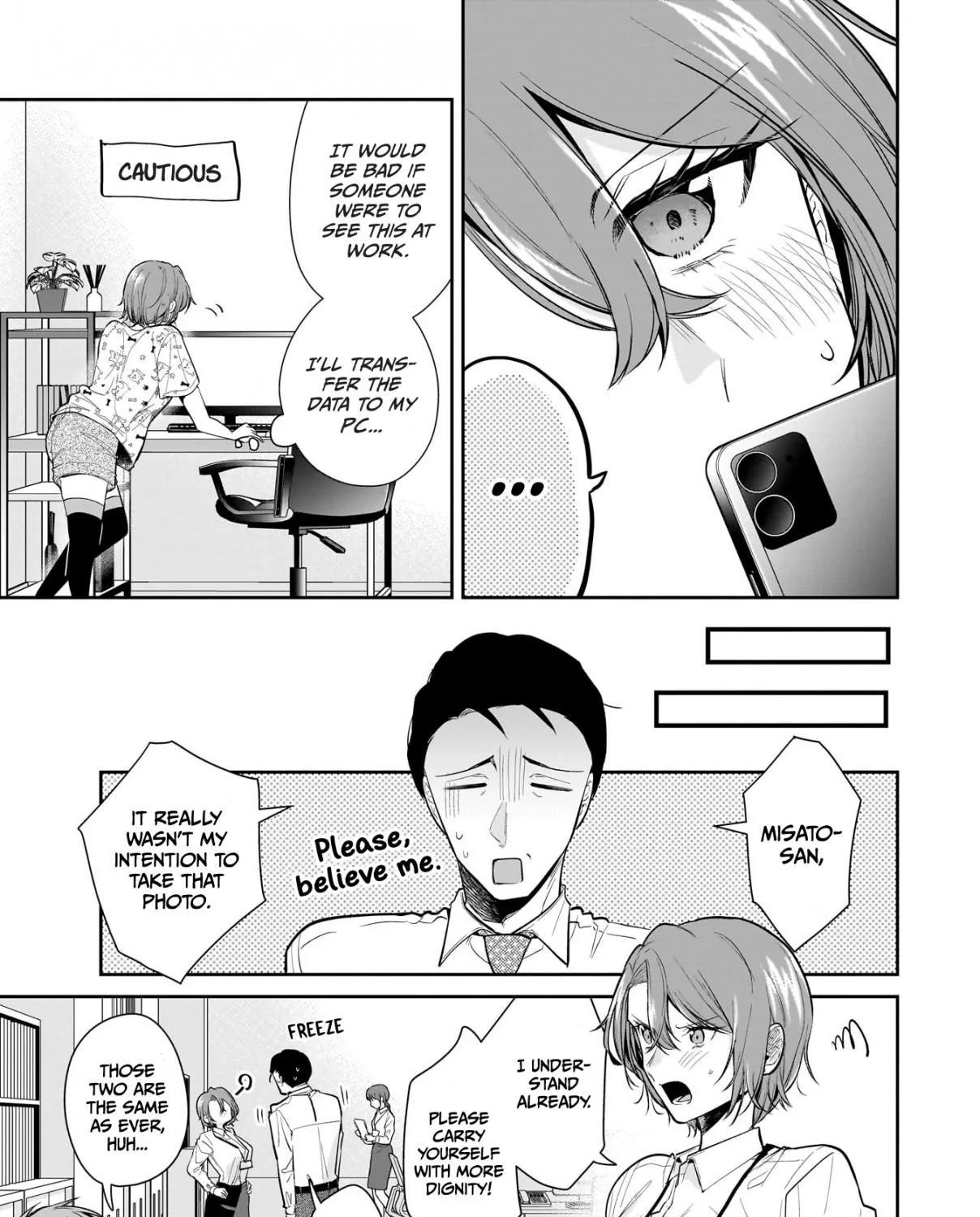 Misato-san is a Bit Cold Towards Her Boss Who Pampers - Chapter 9 - Page 37