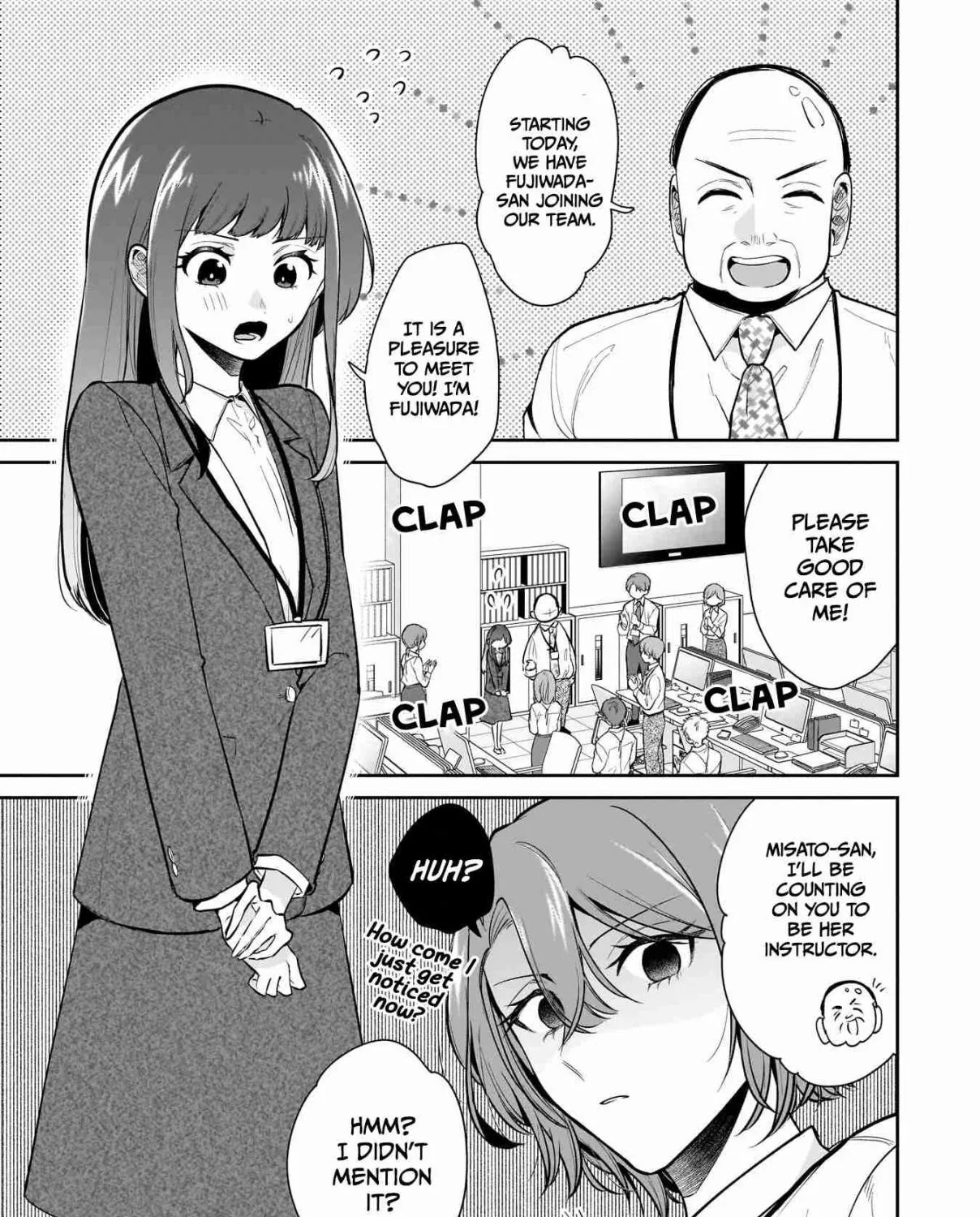 Misato-san is a Bit Cold Towards Her Boss Who Pampers - Chapter 10 - Page 1