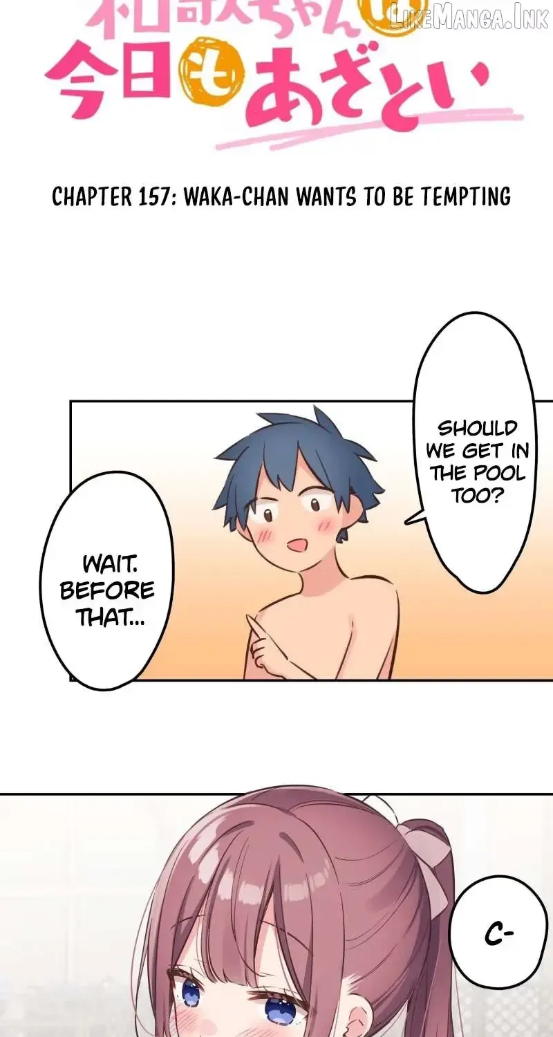 Waka-chan wa Kyou mo Azatoi - Chapter 157 - Page 9