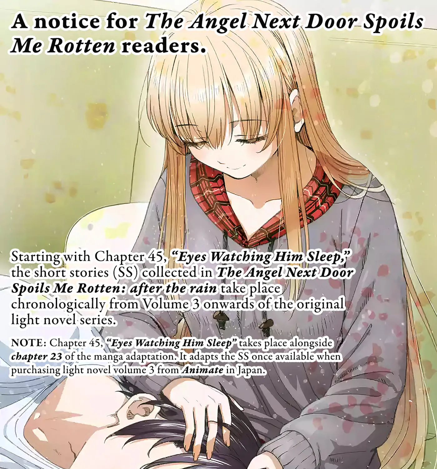The Angel Next Door Spoils Me Rotten: After the Rain - Chapter 45 - Page 1