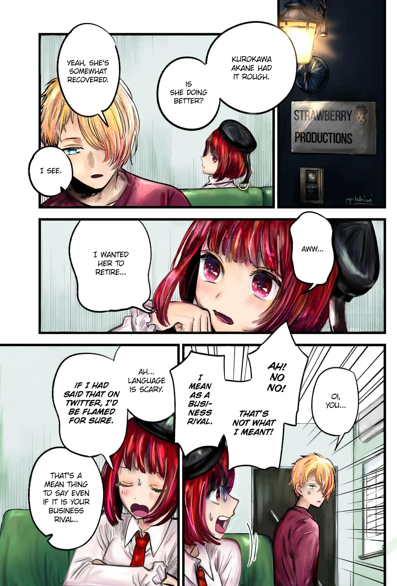 Oshi no Ko (Fan Colored) - Chapter 28 - Page 13