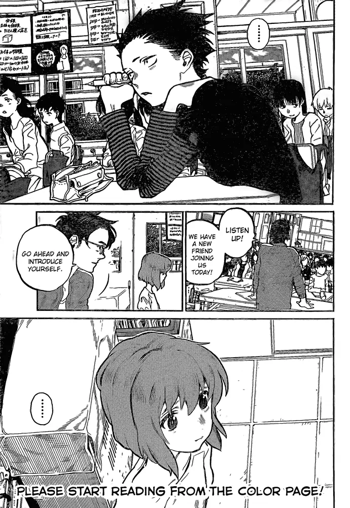 Koe no Katachi - Chapter Vol. 0 Oneshot - Page 2