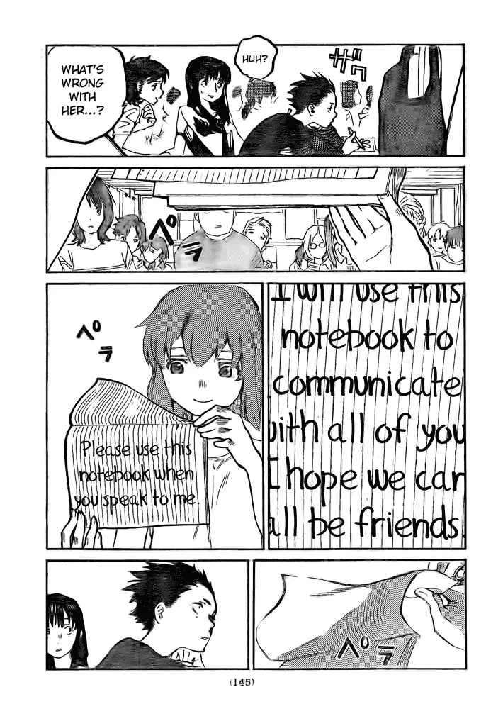 Koe no Katachi - Chapter Vol. 0 Oneshot - Page 4