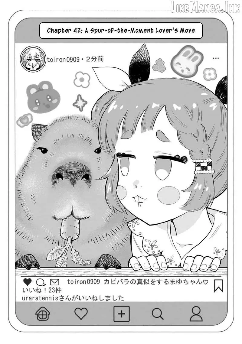 Nee, Mou Isso Tsukiacchau? Osananajimi no Bishoujo ni Tanomarete, Camo Kareshi Hajimemashita - Chapter 42 - Page 1