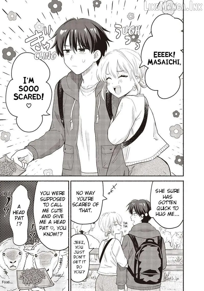 Nee, Mou Isso Tsukiacchau? Osananajimi no Bishoujo ni Tanomarete, Camo Kareshi Hajimemashita - Chapter 42 - Page 3