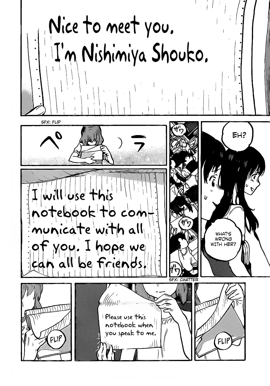 Koe no Katachi - Chapter 1 - Page 52