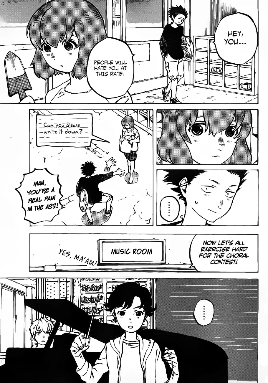 Koe no Katachi - Chapter 2 - Page 15
