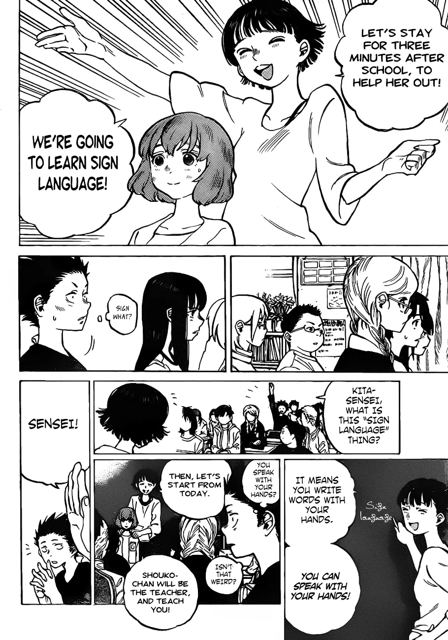 Koe no Katachi - Chapter 2 - Page 20