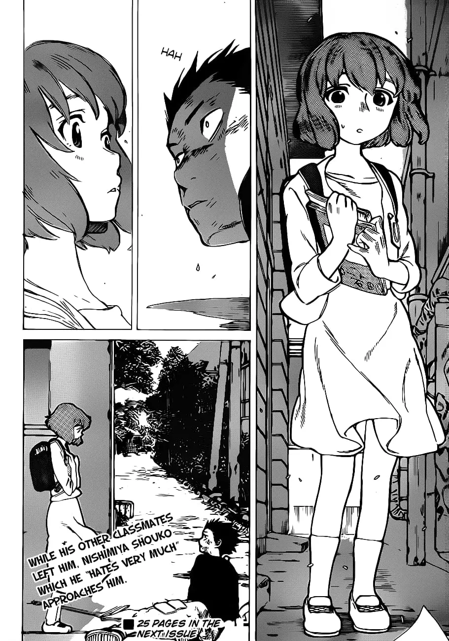 Koe no Katachi - Chapter 3 - Page 34
