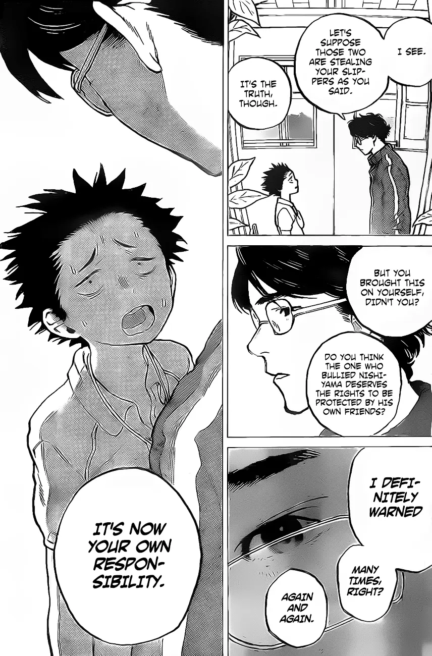 Koe no Katachi - Chapter 4 - Page 8