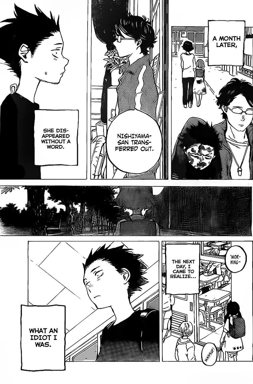 Koe no Katachi - Chapter 4 - Page 20