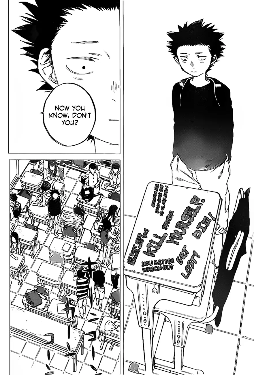 Koe no Katachi - Chapter 4 - Page 21